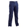 Pantaloni multitasca in cotone/poliestere blu grigio 245gr DPI 1a categoria