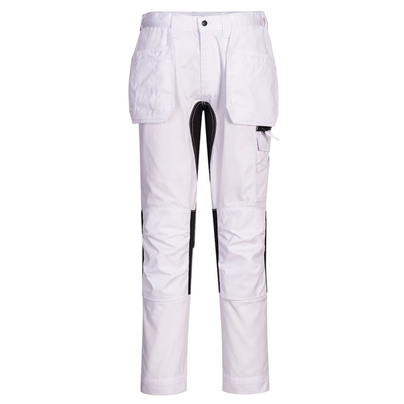 Pantaloni stretch con tasche holster imbianchino/gessista/colorificio