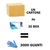 CARTONE 30 BOX - Guanti monouso in nitrile professionali blu senza polvere