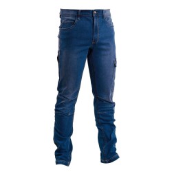 Jeans multitasca da lavoro e tempo libero cotone/poliestere/elastan